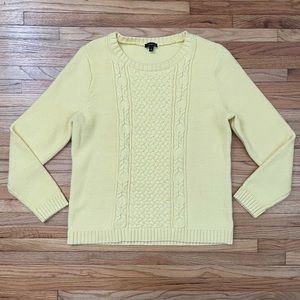 TALBOTS Cable Knit Sweater